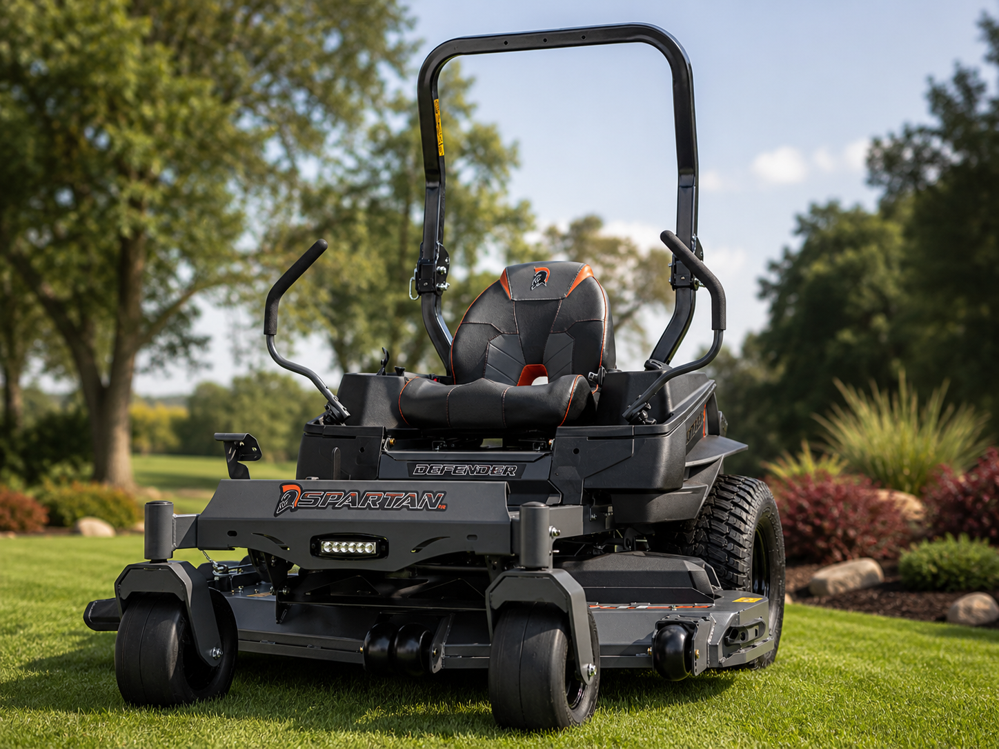 Spartan Defender zero-turn mower